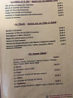 Le Bugatti menu