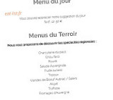 De La Poste menu