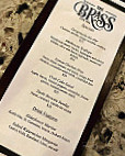 The Brass menu