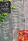 La Timbaline menu