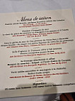 La Petite Maison de Cucuron menu