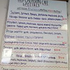 Old Croydon Cafe menu