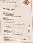 Hole Lotta Doughnuts menu