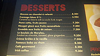 Le Cafe Bourgeois menu