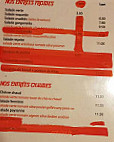 Unicato menu