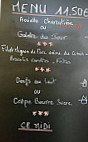 Creperie Les Trois Monts menu