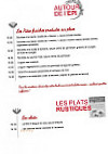 Le Boeuf Et L'epi menu