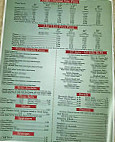 Tiffany's Pizza menu