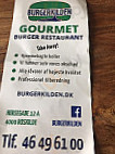 Burgerkilden menu