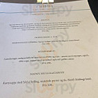 Napa Lounge menu