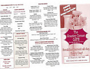 Country Corner Cafe menu