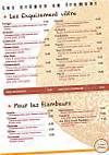 La Boîte A Crêpes menu