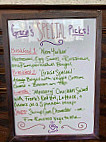 Planet Coffee menu