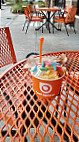 Orange Leaf Frozen Yogurt food