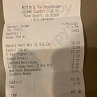 Morton's The Steakhouse menu