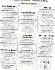 Westside Social menu