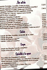 La Table De L'orchidée menu