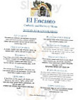 El Encanto Odysea menu