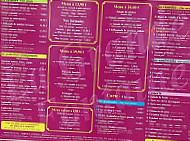 La Grande Fontaine menu