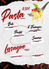 Le Kiosque Pizza Pasta menu