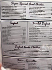 Pete's Family menu