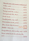 La P'tite Dorée menu