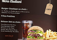 L'instant Plaisir menu