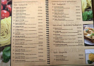 Restaurant Pizzeria Salvatore menu