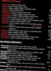 Lilio Pizza menu