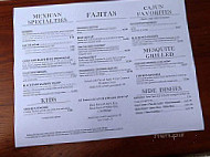 Jose Tejas menu