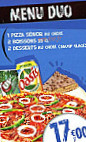 Pizza Time menu