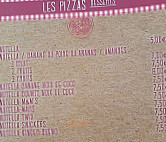 Bella Pizza menu