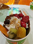 Orange Leaf Frozen Yogurt food