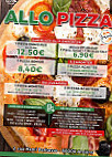 Allo Pizza menu