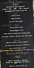 Le Bistrot Auvergnat menu