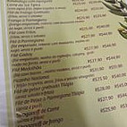 Parma Pizza menu