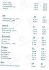 Broiler Bar menu