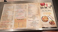 Castle View Chinese menu