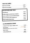 Brasserie Les Touristes menu