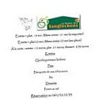 La Ferme Des Sanglochons menu