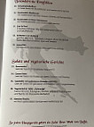 Dalmacija menu