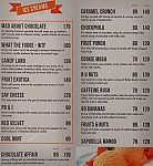 Kreamzz menu