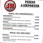 Le Jb menu