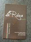 Pizza Riva Destra menu