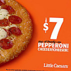 Little Caesars Pizza inside