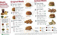 Chick-fil-a menu