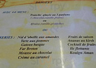 Restaurant Des Remparts menu