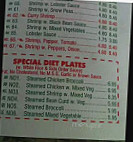 Yummy Delight Buffet menu