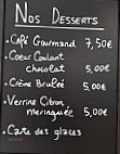 La Bonne Gam'l menu