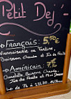 L'avenue menu